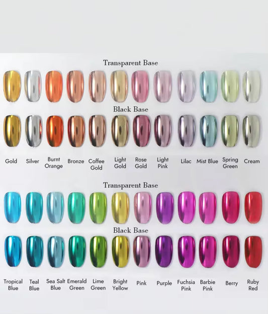 Metal Glass (Chrome)