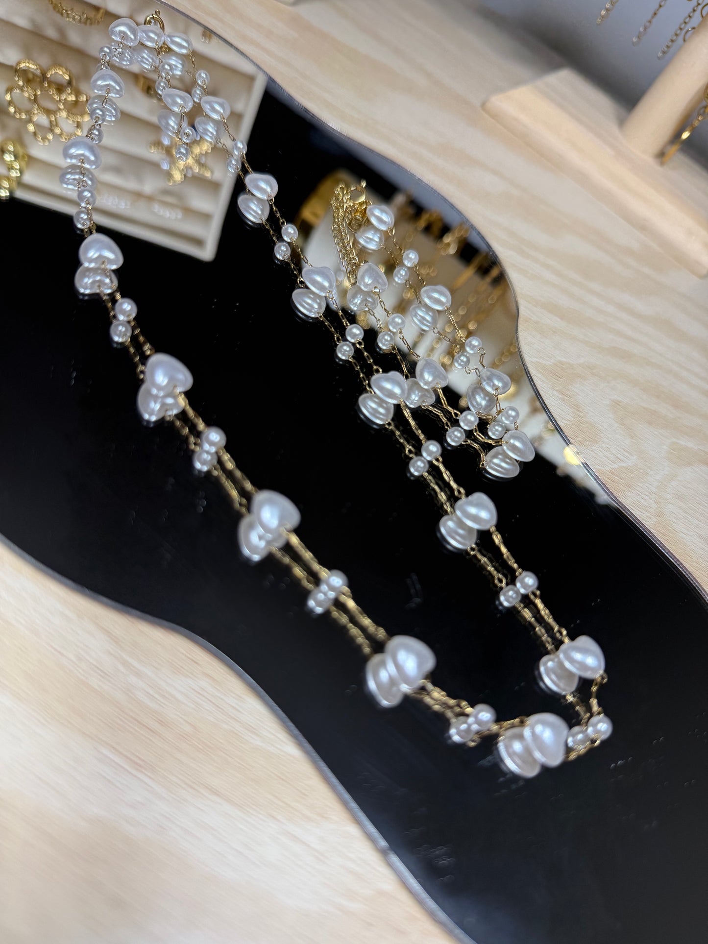 Perlado Corazón Set